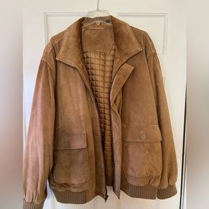 Roundtree and Yorke Washable Suede Jacket
